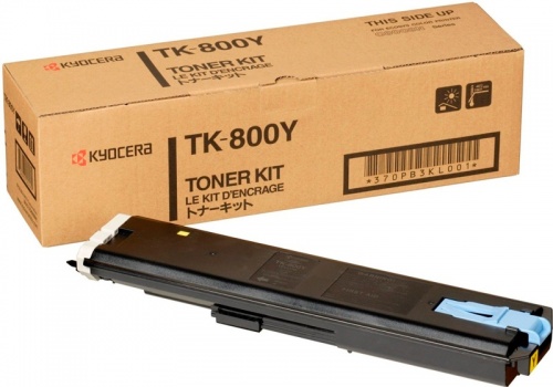 Тонер-картридж Kyocera TK-800Y (желтый) Kyocera FS-C8008 (10000 стр.) Тонер-картридж Kyocera TK-800Y (желтый) Kyocera FS-C8008 (10000 стр.)