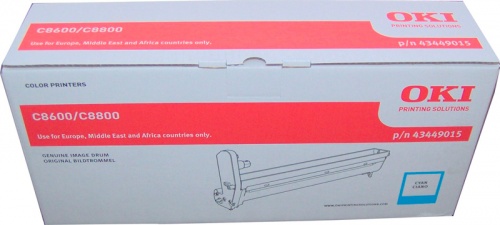 Барабан OKI C8600/C8800 Cyan (20000 стр.) 43449015/43449015