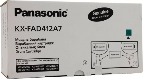 Драм-картридж Panasonic KX-FAD412A7 для KX-MB1900/ KX-MB2000/ KX-MB2010/ KX-MB2020/ KX-MB2025/ KX-MB2030/ KX-MB2033/ KX-MB2051/ KX-MB2061 (6 000 стр.) (оптический блок) Драм-картридж Panasonic KX-FAD412A7 для KX-MB1900/ KX-MB2000/ KX-MB2010/ KX-MB2020/ KX-MB2025/ KX-MB2030/ KX-MB2033/ KX-MB2051/ KX-MB2061 (6 000 стр.) (оптический блок)